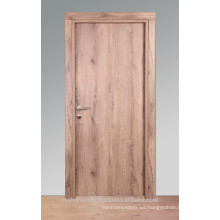 Precio asequible Laminado puerta interior Superficie de madera duradera